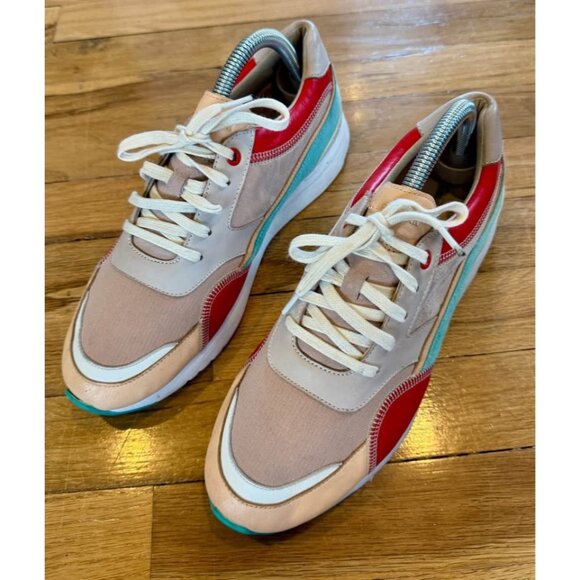 Cole Haan GrandPro Leather Women’s Sneakers Size 9 Multicolor - Picture 1 of 8